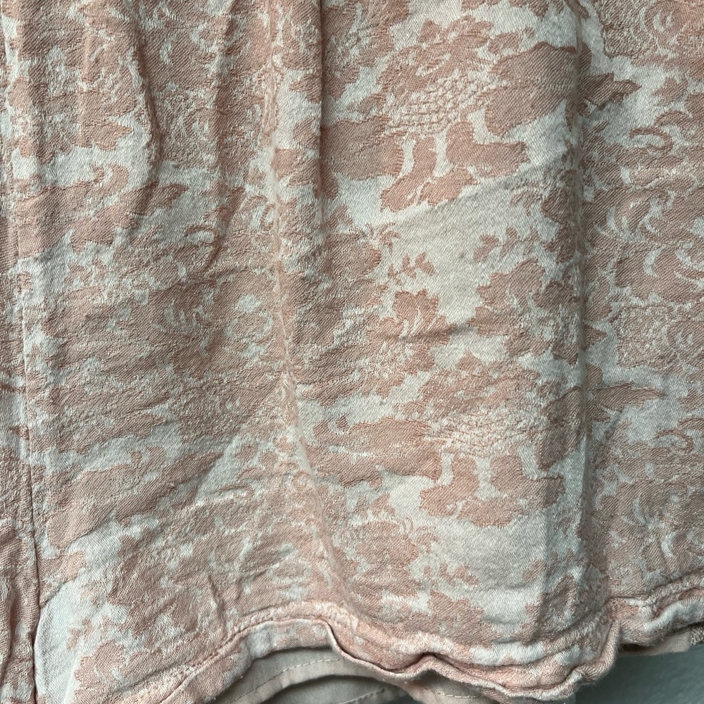 Endless Rose High Waist Pink Patterned Shorts. Medium - Picture 2 of 4